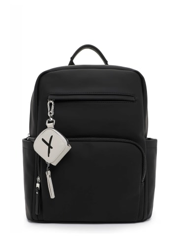 SURI FREY Rucksack Damen Rucksack Cody in black white