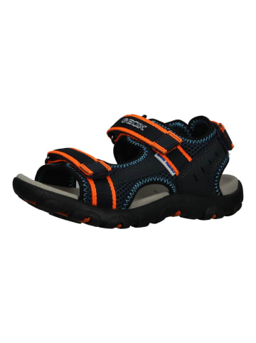 Geox Sandalen in Navy/Orange