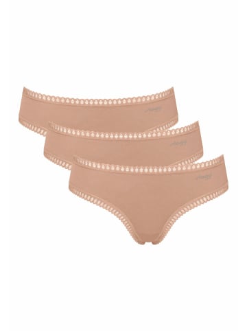 Sloggi Slip für Damen in hell-braun