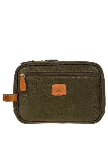 BRIC`s Life - Kulturbeutel 25 cm (olive) in olive