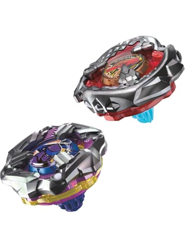 Hasbro Beyblade X Beat Tyranno 4-70Q & Knife Shinobi 4-80HN 2er-Pack 8+