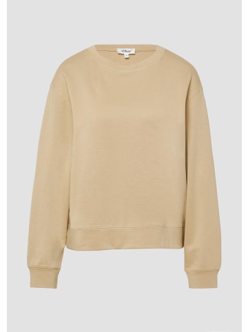 s.Oliver Sweatshirt  in  8401_sandstein