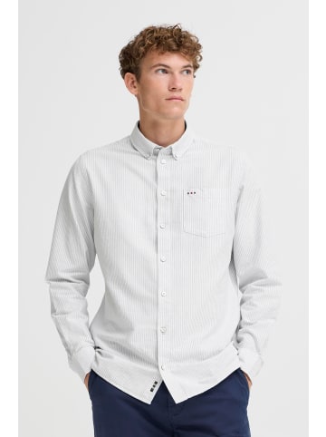 FQ1924 Langarmhemd FQGRAND STRIPED OXFORD SHIRT in Blau