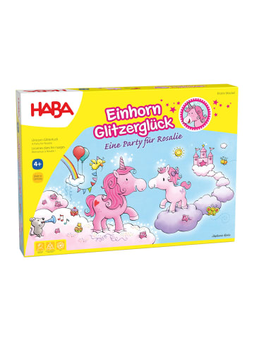 Haba Spiel Einhorn Glitzerglück – Eine Party für Rosalie in mehrfarbig