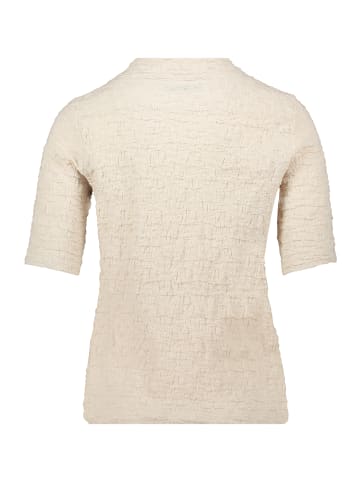 Betty Barclay Strukturshirt mit Stehkragen in beige
