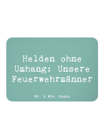 Mr. & Mrs. Panda magnet Spruch Feuerwehrmann Helden mit Spruch in Meeresbrise