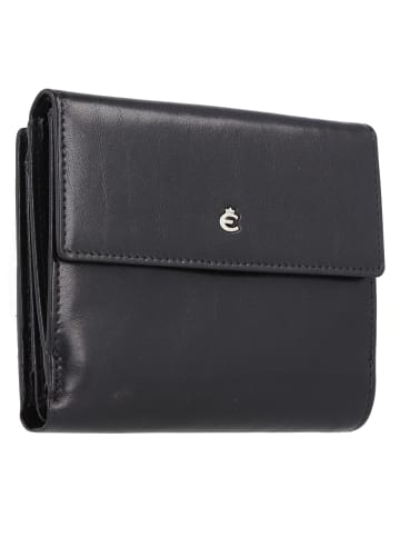Esquire Toscana Geldbörse RFID Schutz Leder 12 cm schwarz