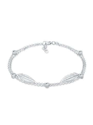 Elli Armband 925 Sterling Silber Feder in Silber