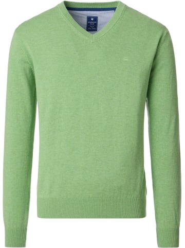 Redmond V-Ausschnitt Pullover in grün