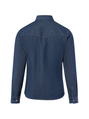 Nils Sundström Jeanshemd in medium stone