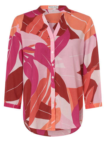 Marie Lund Bluse in koralle fuchsia