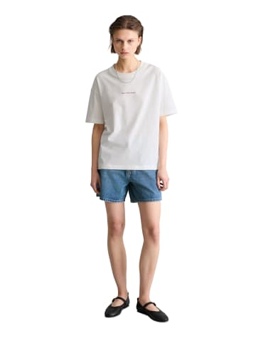 Marc O'Polo DENIM Crayfish Capsule T-Shirt, Backprint, Relaxed Fit in Offwhite