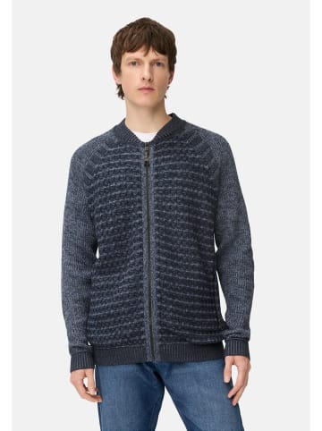 Camel Active Strickjacke im Bomberstil in Tintenblau