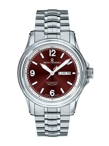 Revue Thommen Analoguhr für Erwachsene in rot