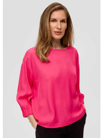 s.Oliver BLACK LABEL Bluse 3/4 Arm in Pink