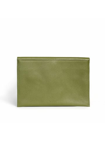 BGents Ledertasche für Herren in olive