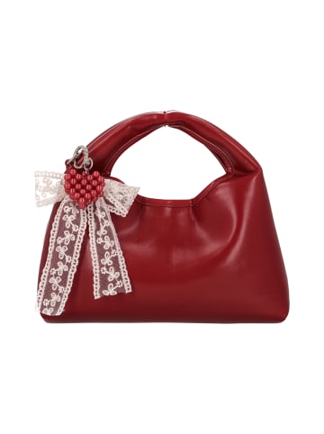 faina Women Handbag in Burgundy
