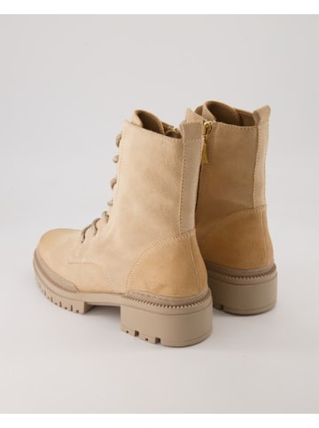 Terry Schnürstiefeletten in Beige