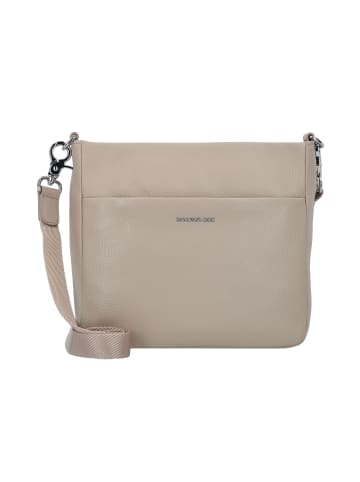 Mandarina Duck Mellow Umhängetasche Leder 27 cm in warm taupe