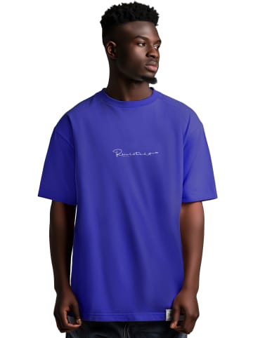 Reichstadt Reichstadt Oversized T-Shirt Herren  22RS033 Light Purple 5XL