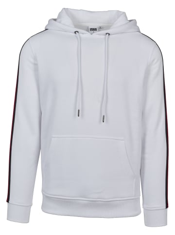 Urban Classics Sweat & Fleece - Hoody in wht/blk/firered