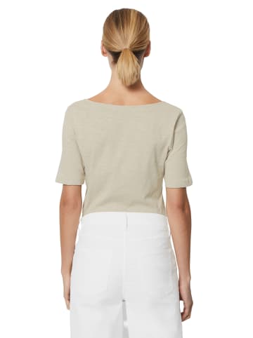 Marc O'Polo U-Boot-T-Shirt regular in linen beige