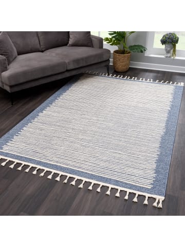 payé Teppich Kurzflor Fransen Fray 3