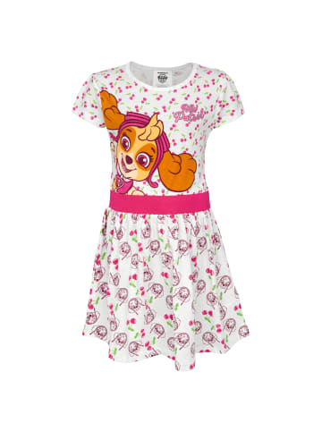 Paw Patrol Paw Patrol Kleid im Kirsch Design in weiß