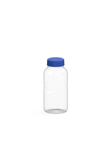 elasto Trinkflasche Carve "Refresh" in transparent/blau - 500 ml