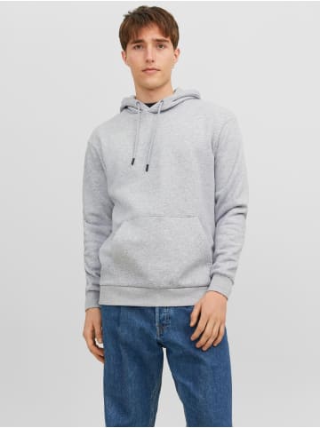 Jack & Jones Hoodie Kapuzen Pullover JJEBRADLEY in Grau-2