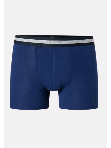 Schiesser Retro Short / Pant 95/5 Organic Cotton in Dunkelblau