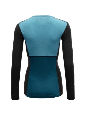 DEVOLD W LAUPARENMERINO 190 SHIRT in Nachtschwarz