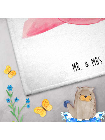 Mr. & Mrs. Panda handtuch baumwolle Axolotl Hurra ohne Spruch in Weiß