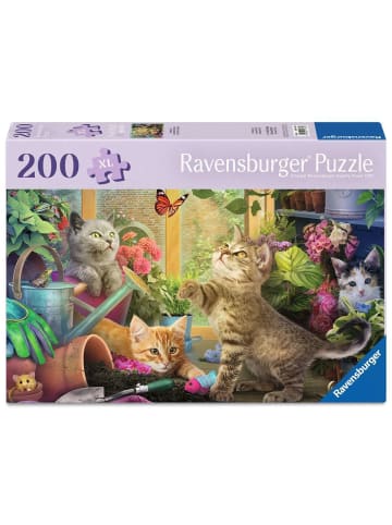 Ravensburger Ravensburger Puzzle 200 Teile Verspielte Kätzchen in bunt