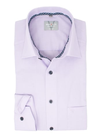 MARVELIS Comfort Fit Businesshemd in Mauve