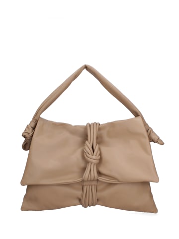 Viola Castellani Schultertasche in TAUPE