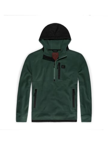 Vintage Industries Fleecejacke/Fleecepullover in Grün