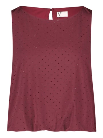 Vera Mont Blusentop im Glitzer-Look in Deep Dahlia