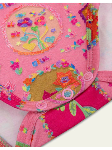Oilily Strampler Olive in Rosa