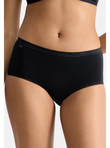 Sloggi Midi Slip Basic+ in Schwarz