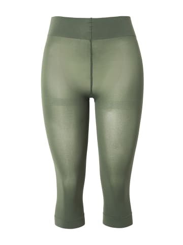 Ulla Popken Strumpfhose in olivgrau