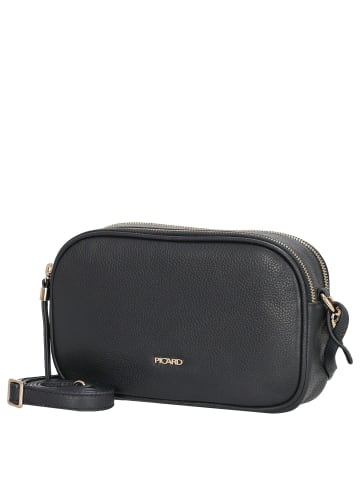 PICARD Java - Umhängetasche 22 cm (schwarz) in ozean