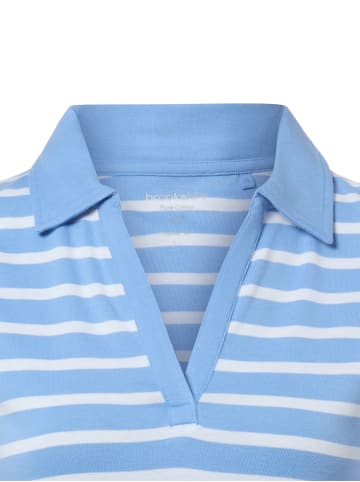 brookshire T-Shirt in blau weiß