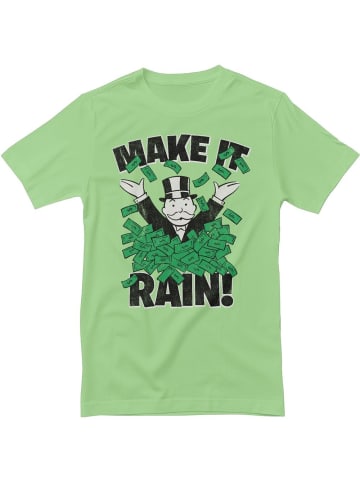 Monopoly T-Shirt "Monopoly Make It Rain T-Shirt" in Grün