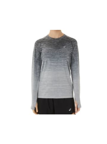 asics Laufshirt SEAMLESS LS TOP in Grau