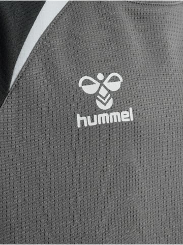 Hummel Kinder Sportshirt "Lead 2.0 Jersey S/S" in Grau
