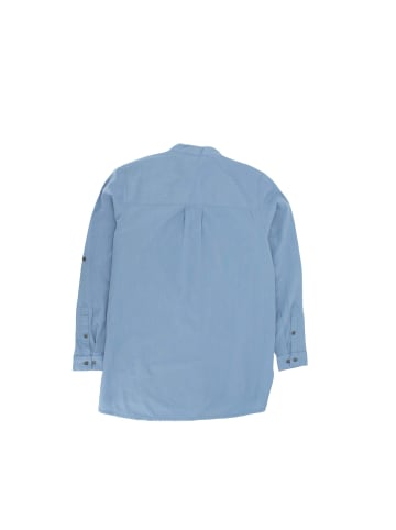 Jack Wolfskin Shirt Indian Springs langarm Bluse in Blau