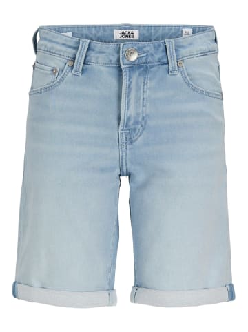 JACK & JONES Junior Jeansshorts Regular Fit JJIRICK in blue denim