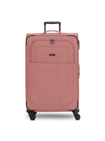 Redolz Essentials 12 LARGE 4 Rollen Trolley 79 cm mit Dehnfalte rose
