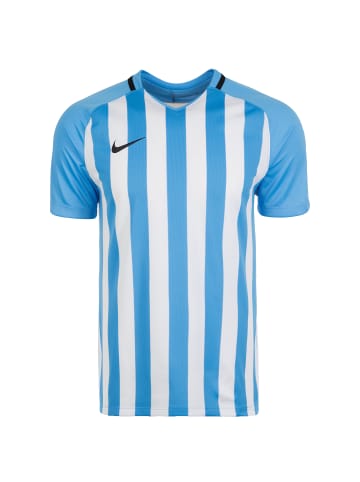 Nike Performance Fußballtrikot Striped Division III in hellblau / weiß